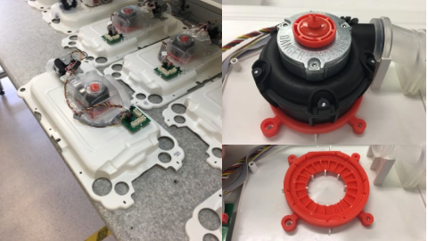 NANOSONICS TROPHON BLOWER ENCLOSURE AND SUSPENSION