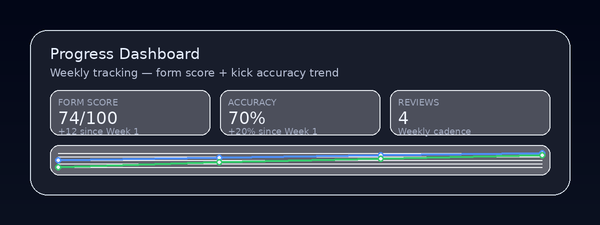 Progress dashboard full image