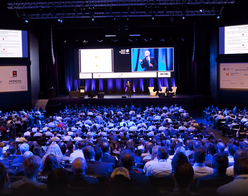 Corporate meetings and forums - our Full AV Solution - Live Productions Australia - AV Partner