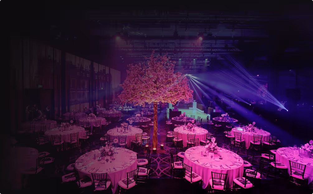 Gala Dinner event type - Live Productions Australia - AV Partner