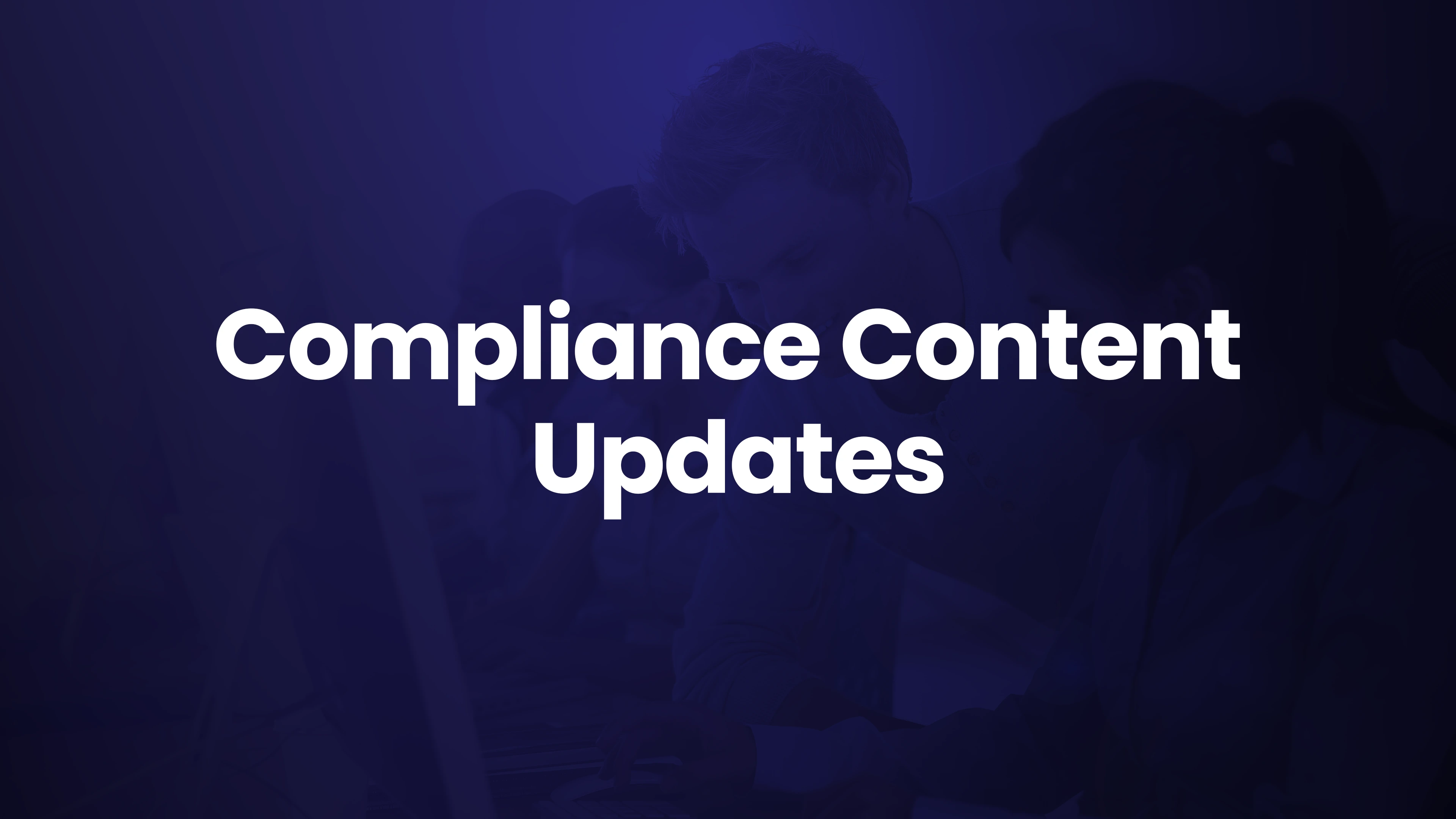 Compliance training content update frequency and review guide