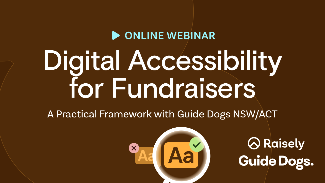 Digital Accessibility for Fundraisers