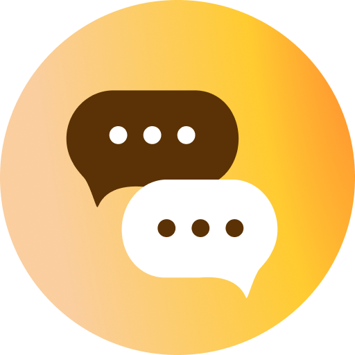 conversation, link sharing logo