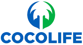 COCOLIFE company logo with a blue and green circular emblem above the bold blue text.