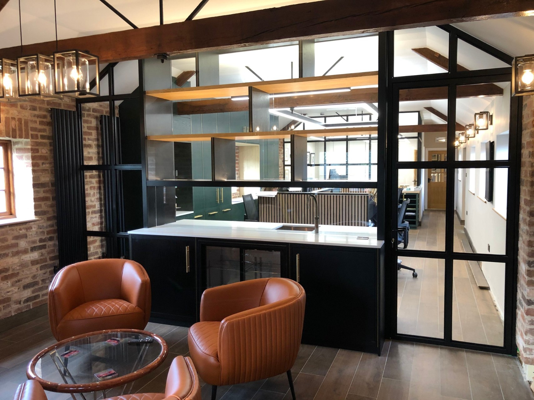 [background image] image of office space (for a pr firm)