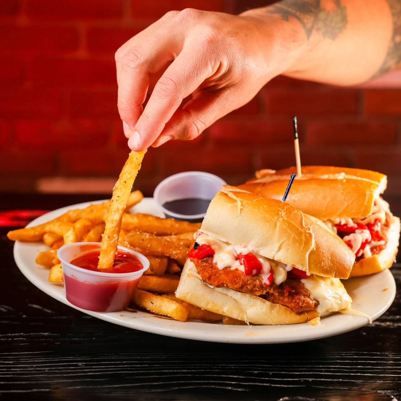 A creative portrait with clouds reflecting in sunglasses, illustrating the innovative potential of Nimbus Library.