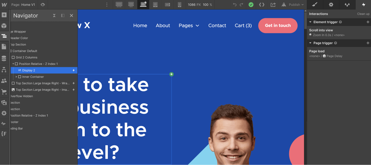 Animations - Consultflow X Webflow Template