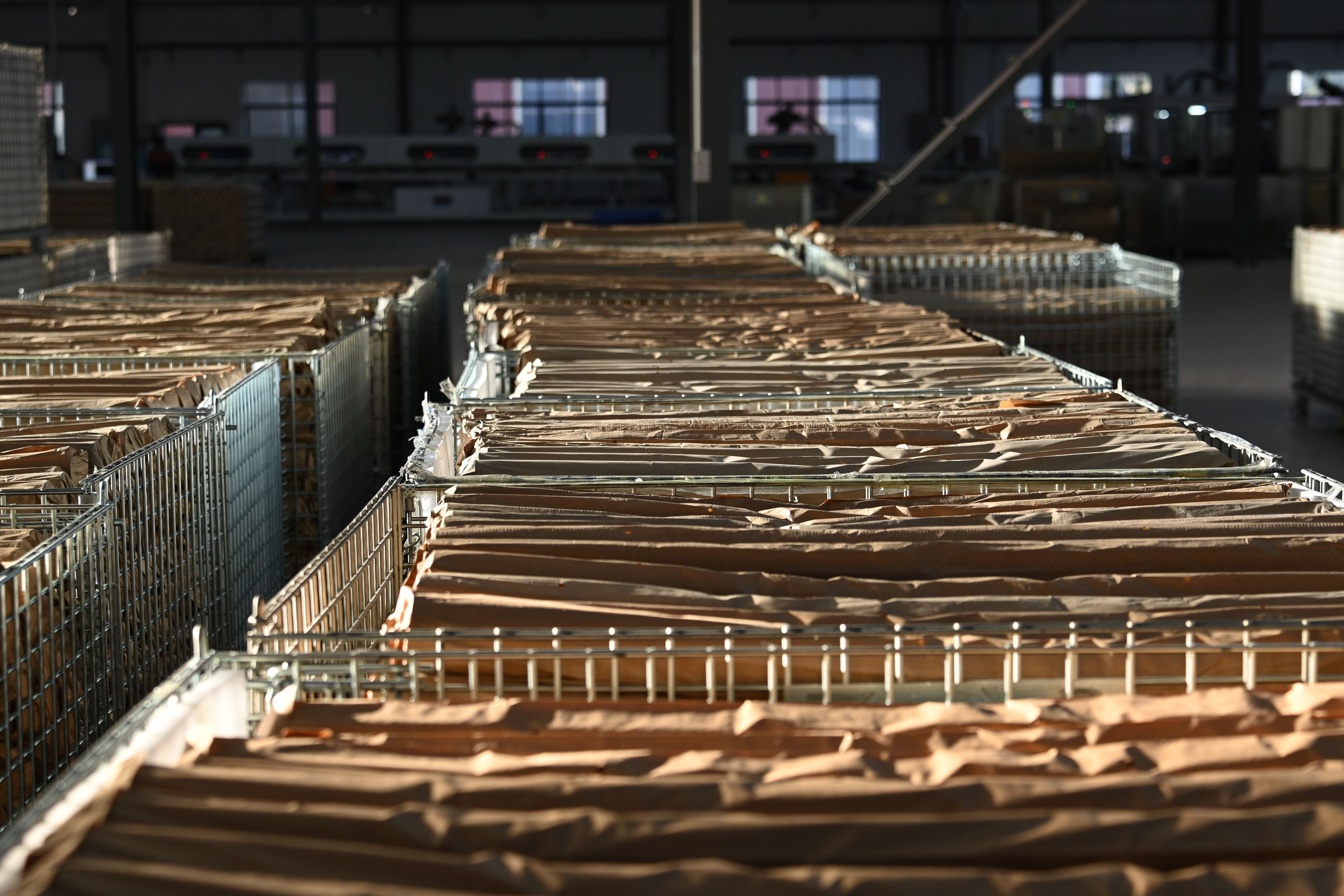 image of workers at machining station: scene 1