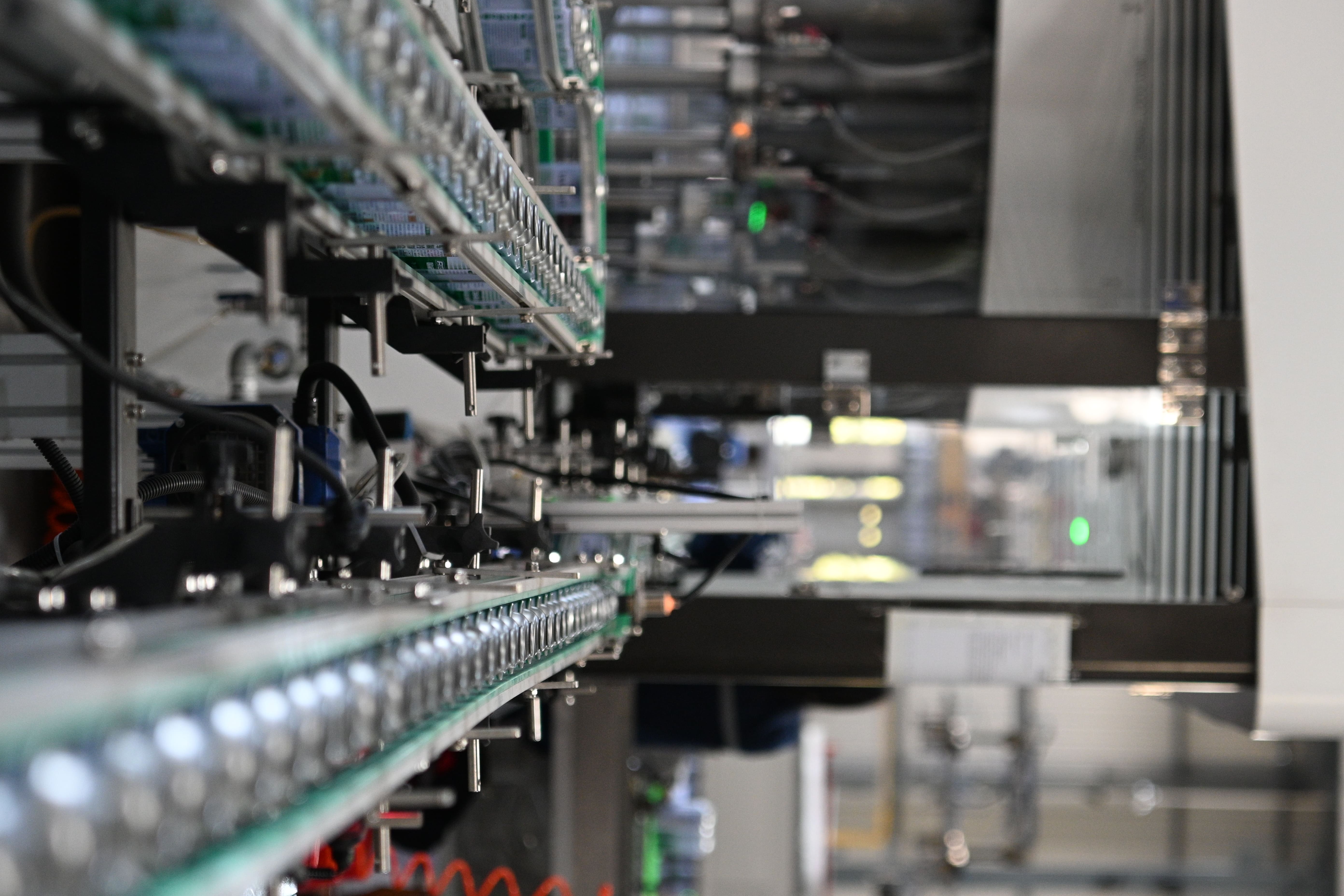 image of various production stages (for a manufacturing plant)