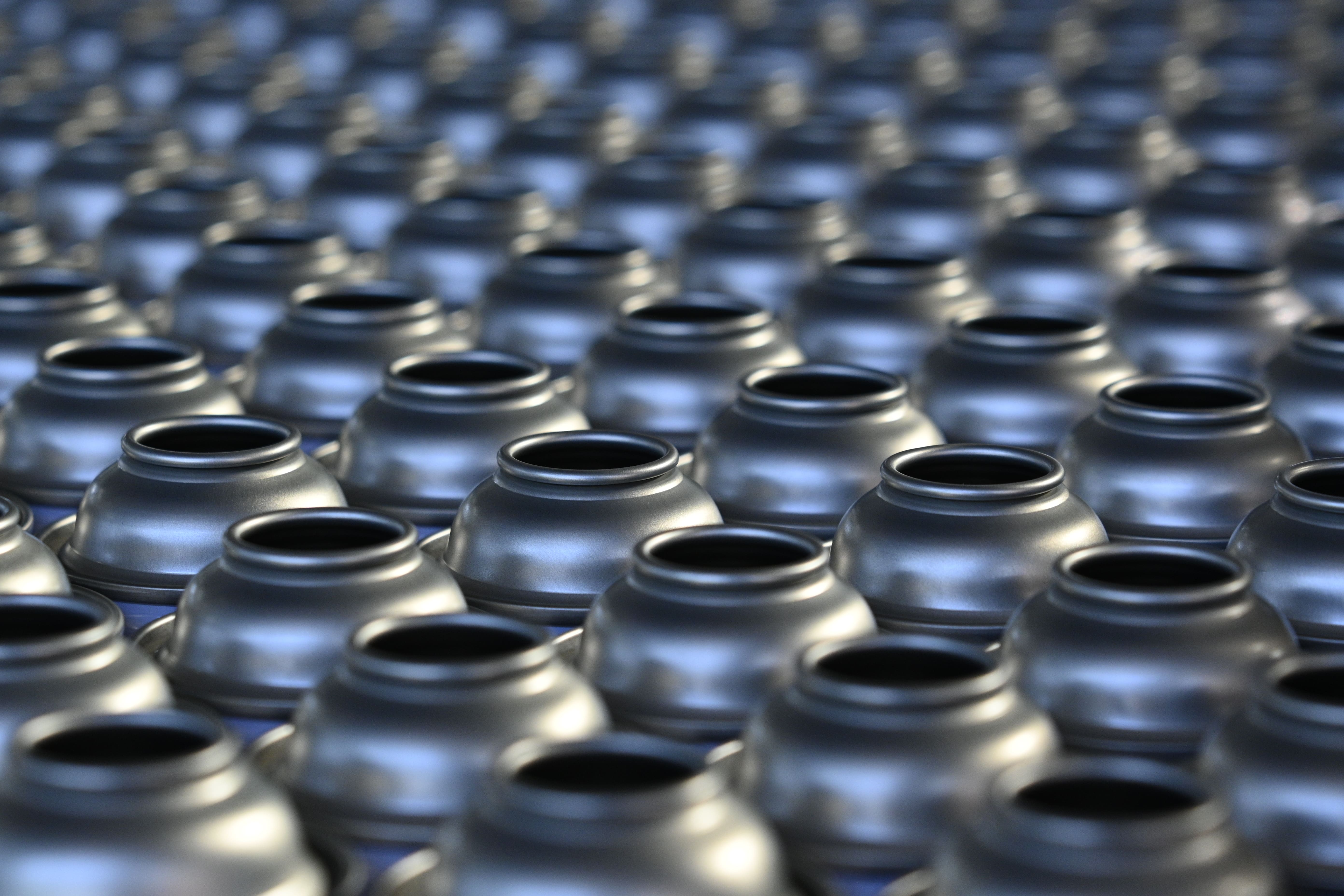 battery packs in open workspace