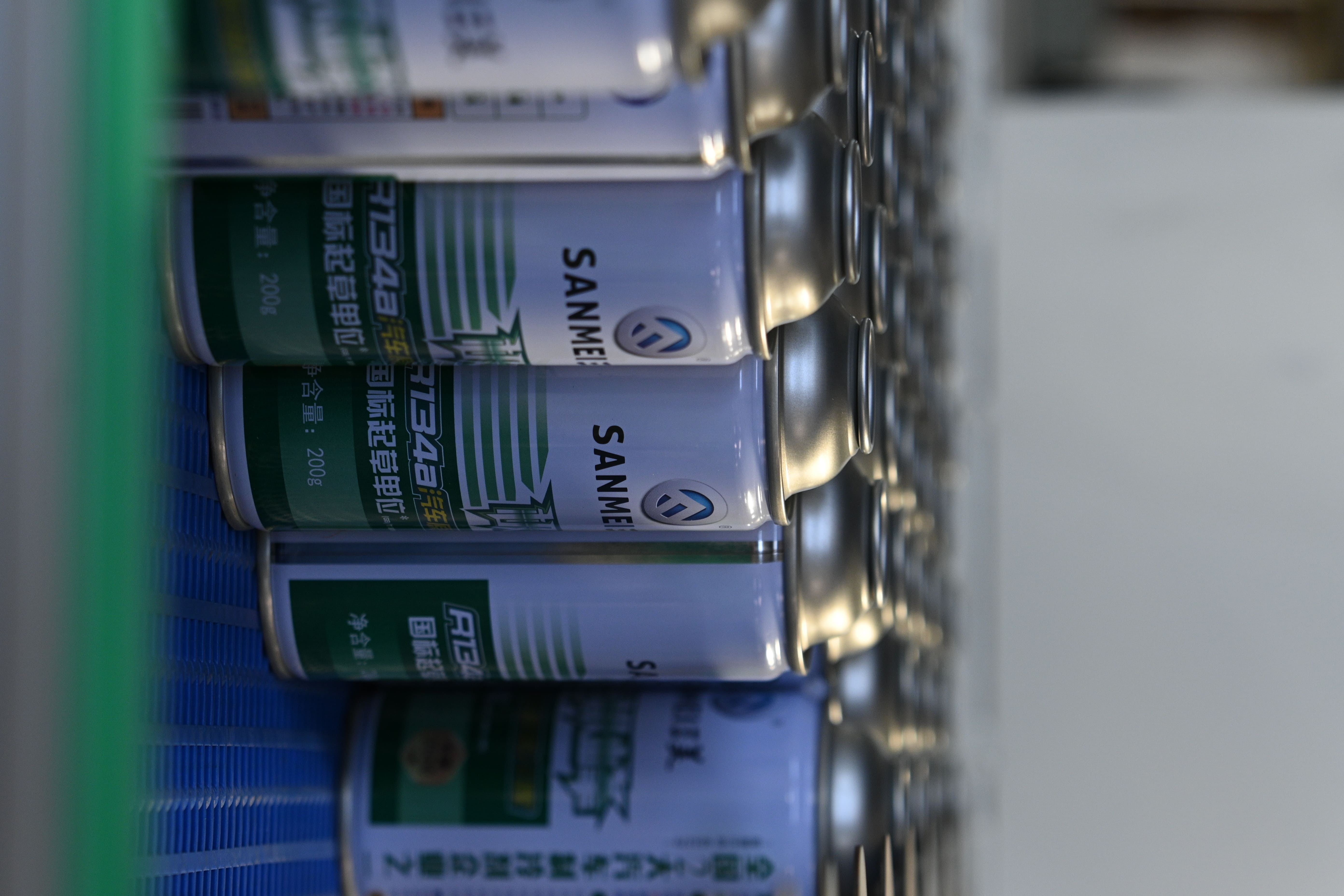 battery packs in open workspace