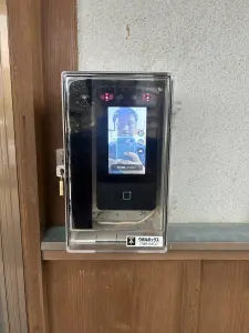 顔認証機 個人宅導入事例