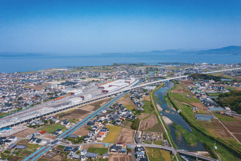 大村市竹松町のマップ