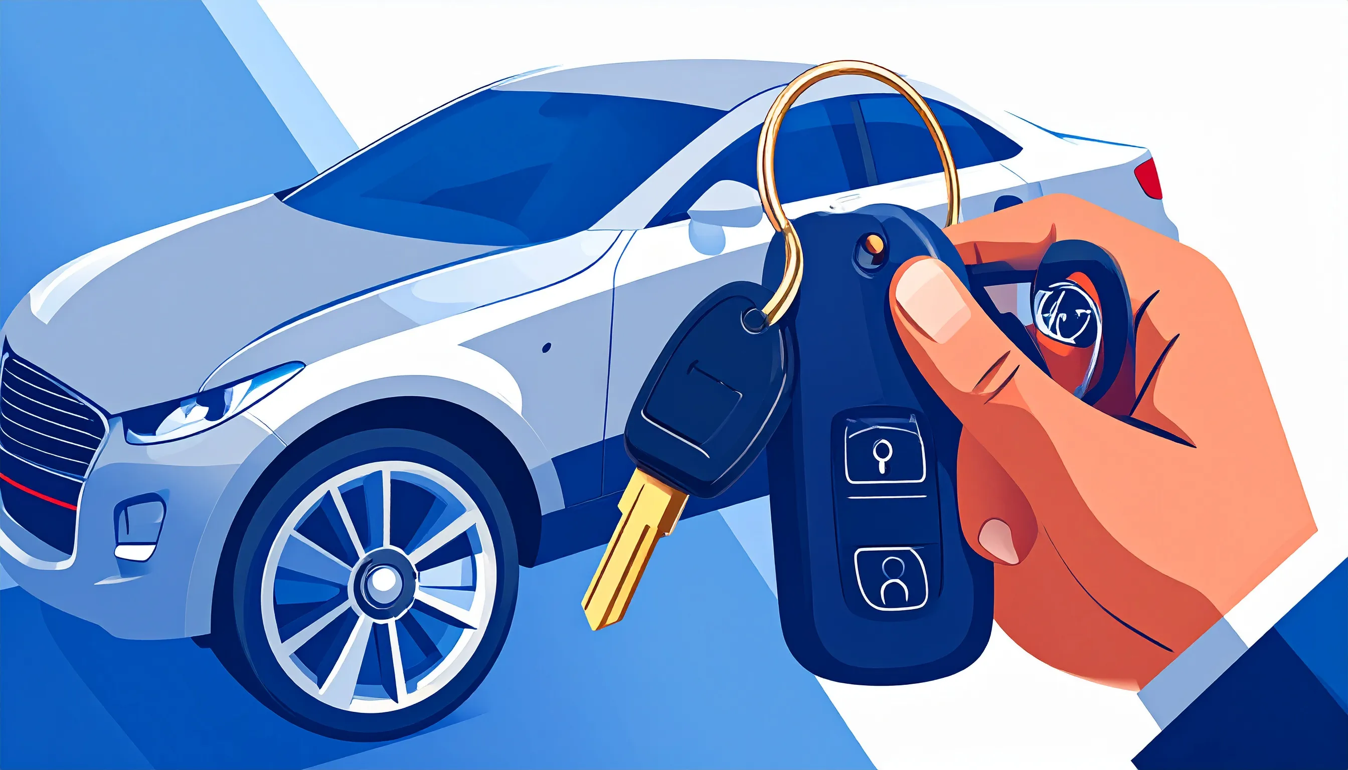 イモビライザーの点滅は安心のサイン