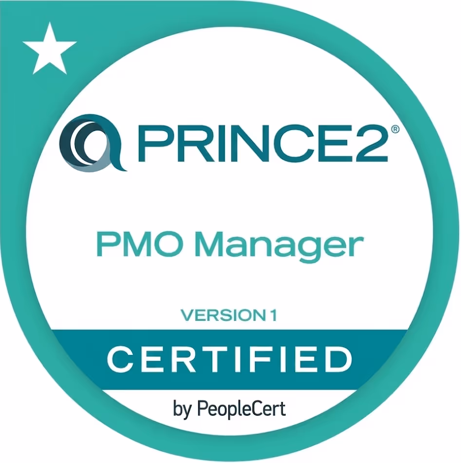 Prince2 PMO Manager Certified