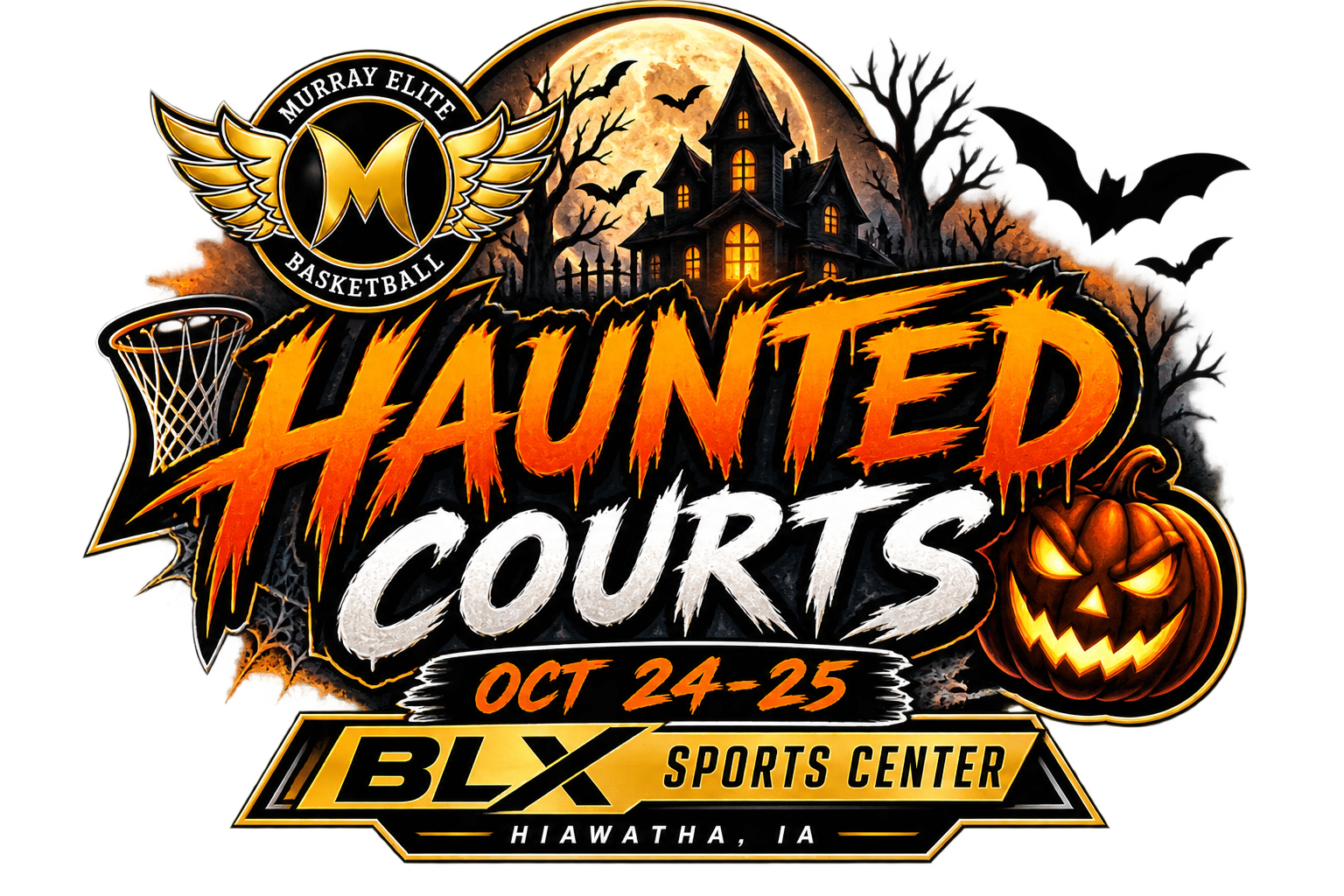 Haunted Courts (October 24th & 25th)