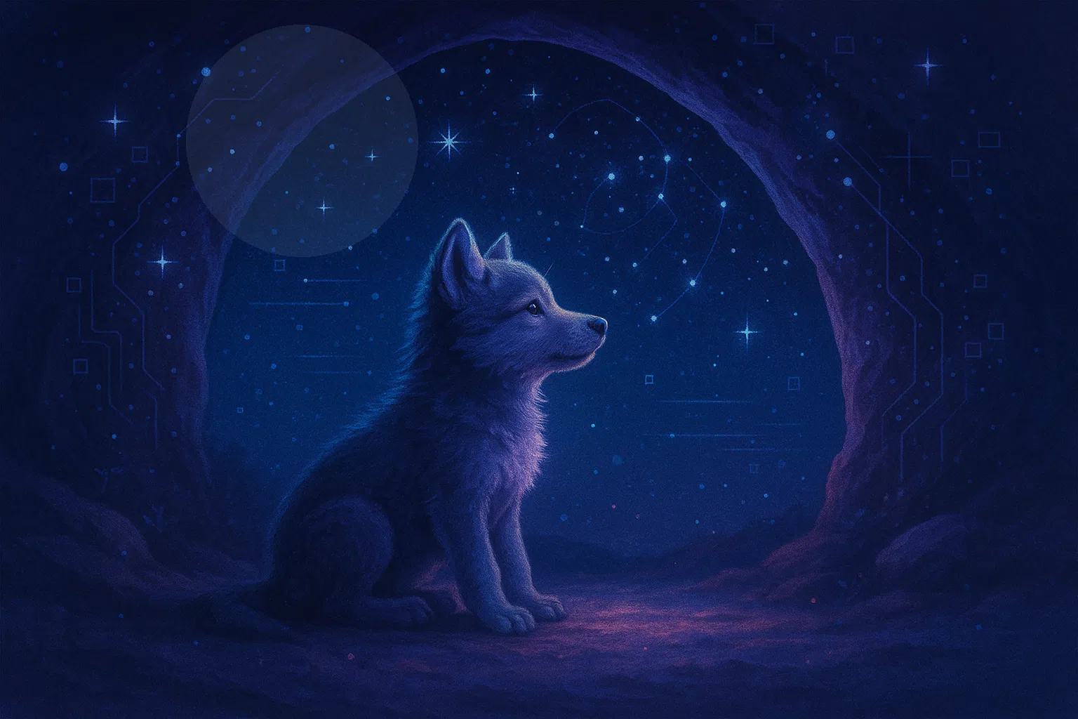 Illustration du Pack Louveteau – démarrer un projet digital sur des bases claires