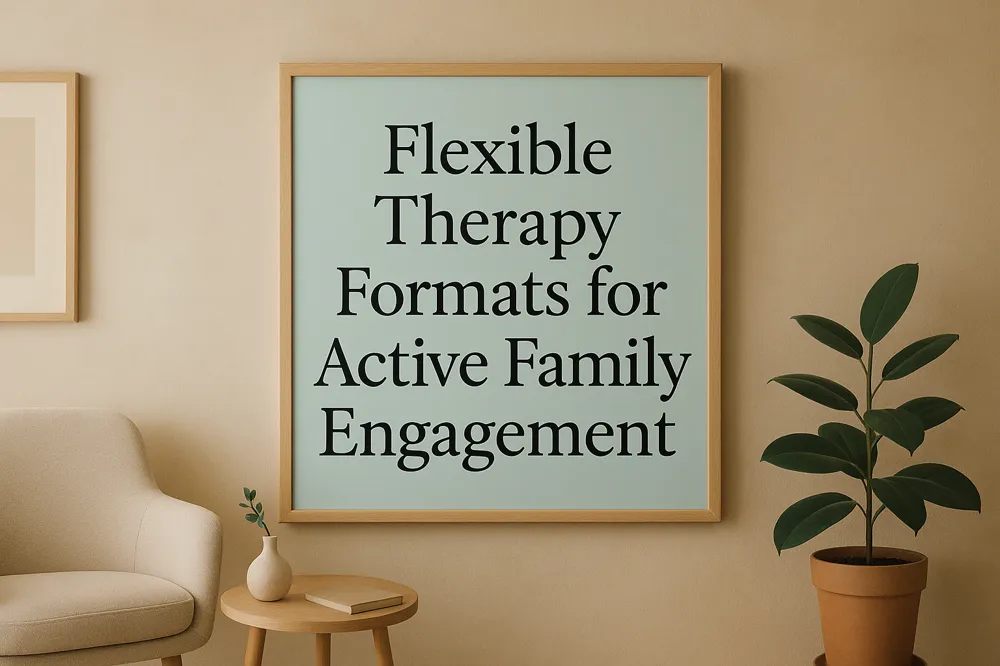 Flexible Therapy Formats for Active Family Engagement