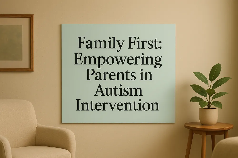 Family First: Empowering Parents in Autism Intervention