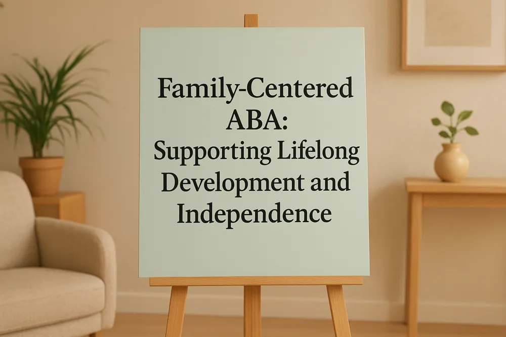 Family-Centered ABA: Supporting Lifelong Development and Independence