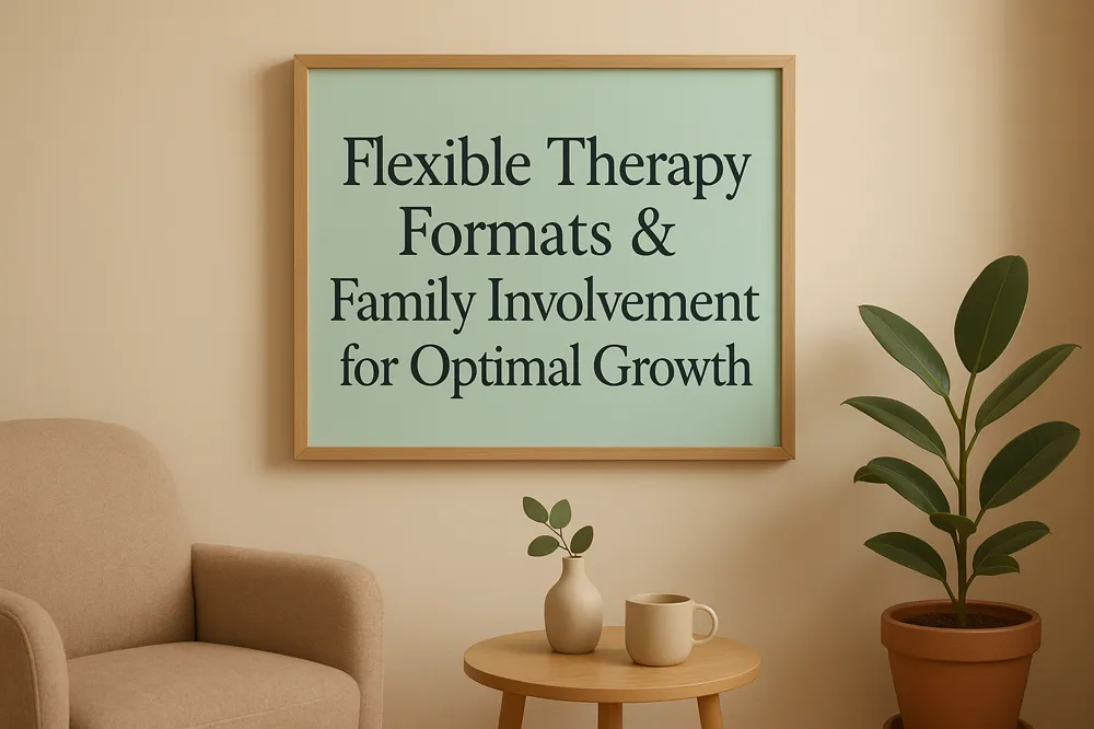 Flexible Therapy Formats &amp; Family Involvement for Optimal Growth