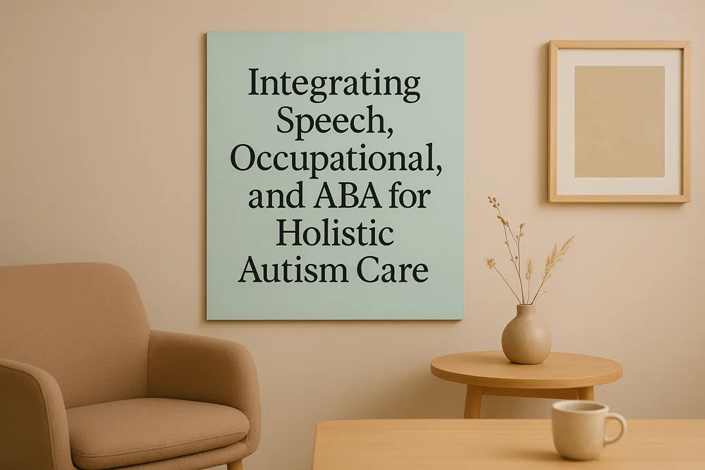 Integrating Speech, Occupational, and ABA for Holistic Autism Care