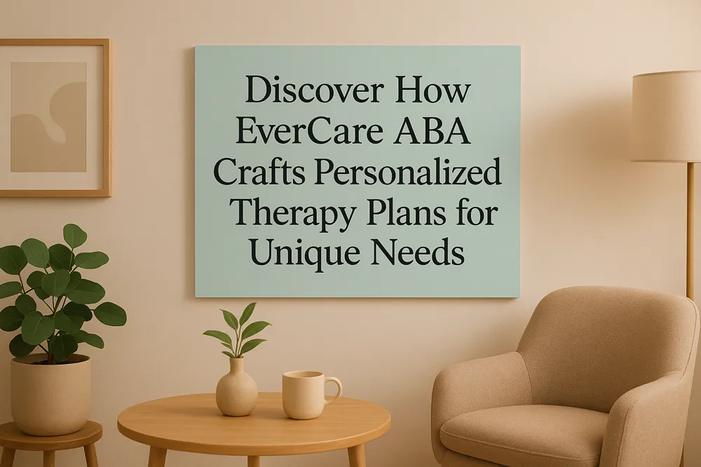 Discover How EverCare ABA Crafts Personalized Therapy Plans for Unique Needs