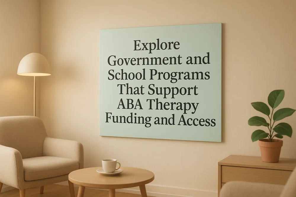 Explore Government and School Programs That Support ABA Therapy Funding and Access