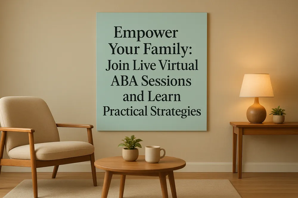 Empower Your Family: Join Live Virtual ABA Sessions and Learn Practical Strategies