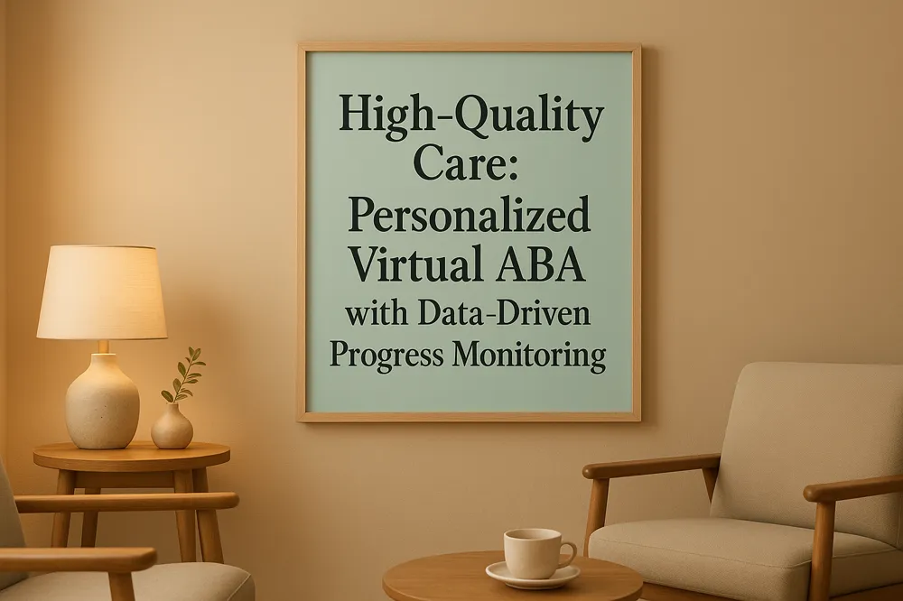 High-Quality Care: Personalized Virtual ABA with Data-Driven Progress Monitoring