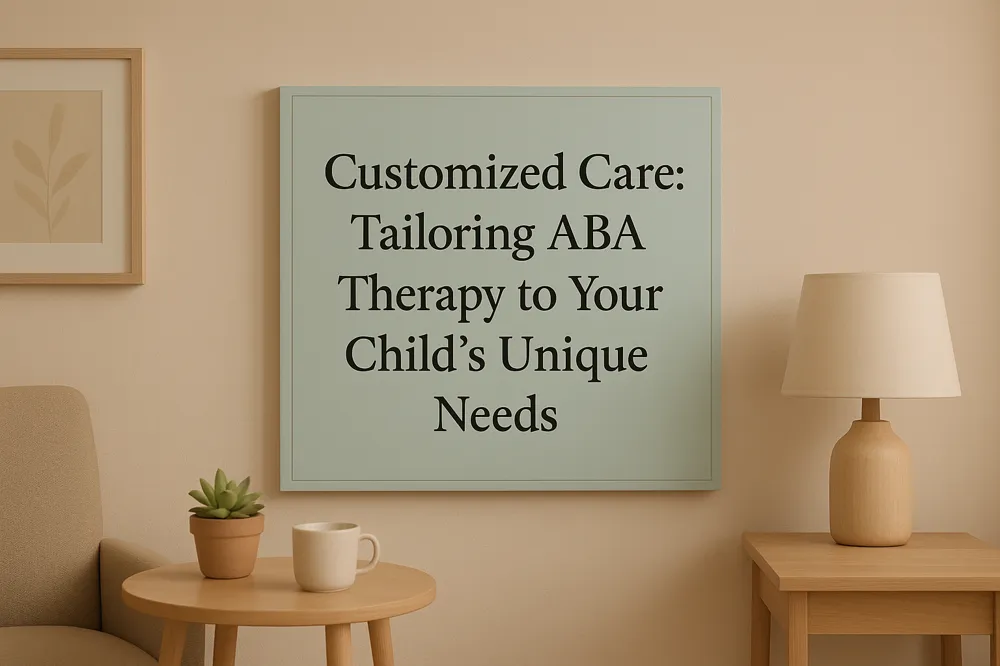 Customized Care: Tailoring ABA Therapy to Your Child's Unique Needs