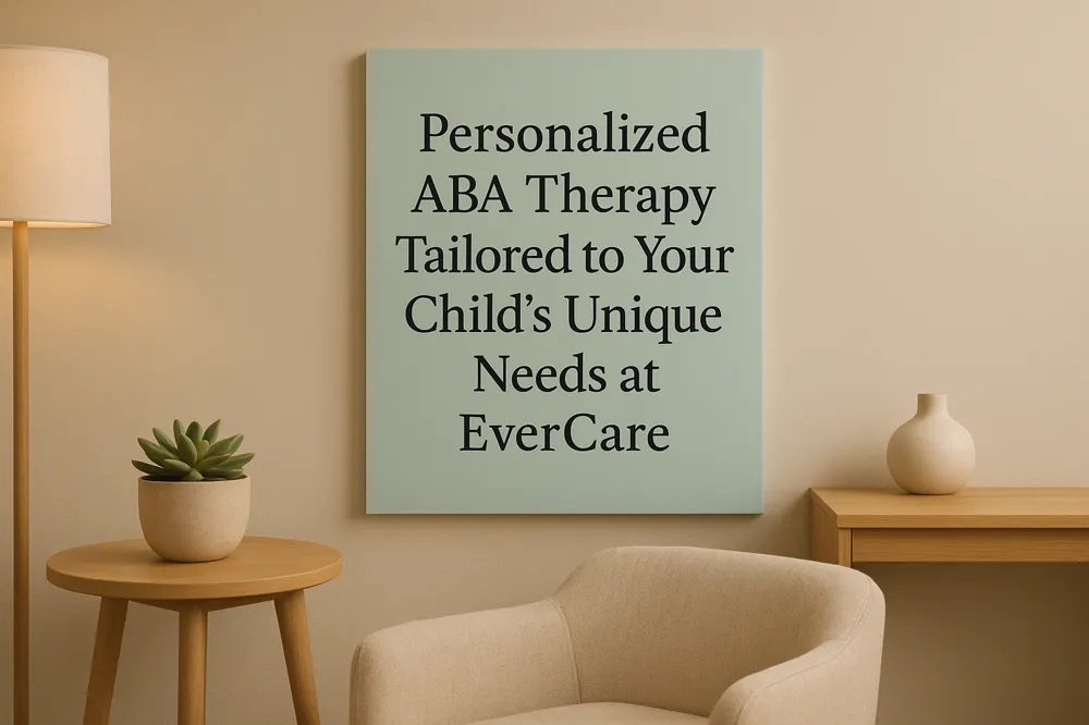 Personalized ABA Therapy Tailored to Your Child’s Unique Needs at EverCare