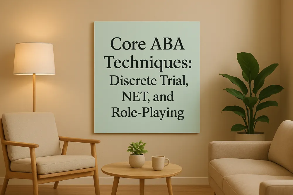 Core ABA Techniques: Discrete Trial, NET, and Role-Playing