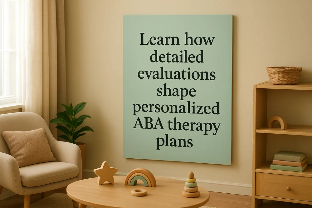 Learn how detailed evaluations shape personalized ABA therapy plans