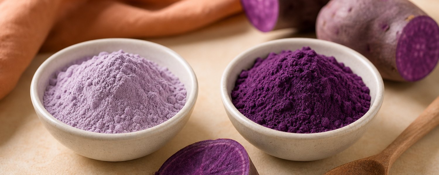 Farine d’ube vs poudre d’ube : quelles différences ?