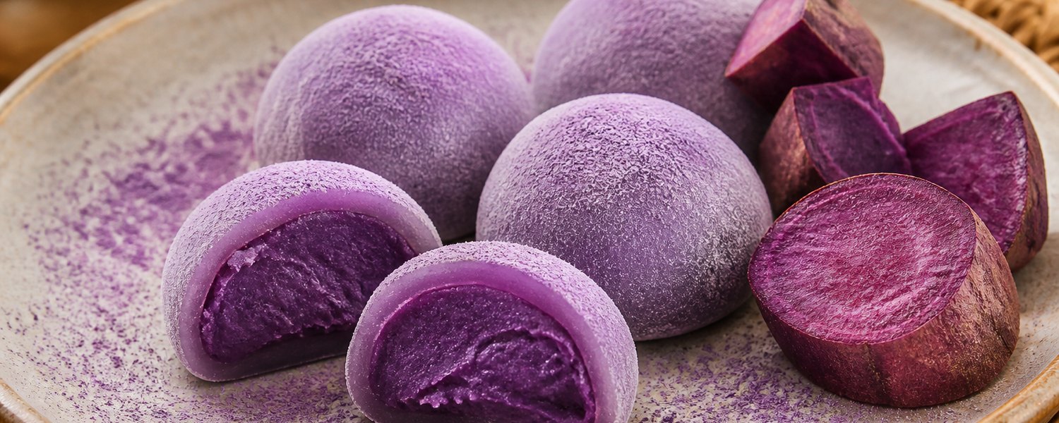 Mochi ube : recette facile à la poudre d’ube