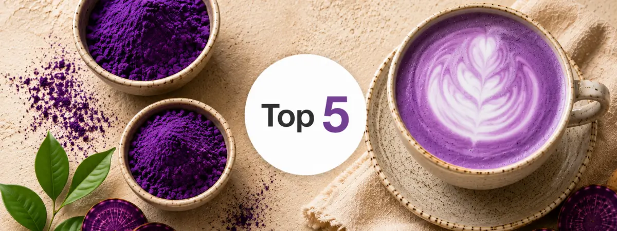Meilleur ube latte : le top 5 des poudres pour réussir votre latte violet à la maison