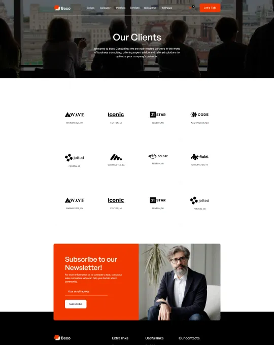 Our Clients-Screenshot