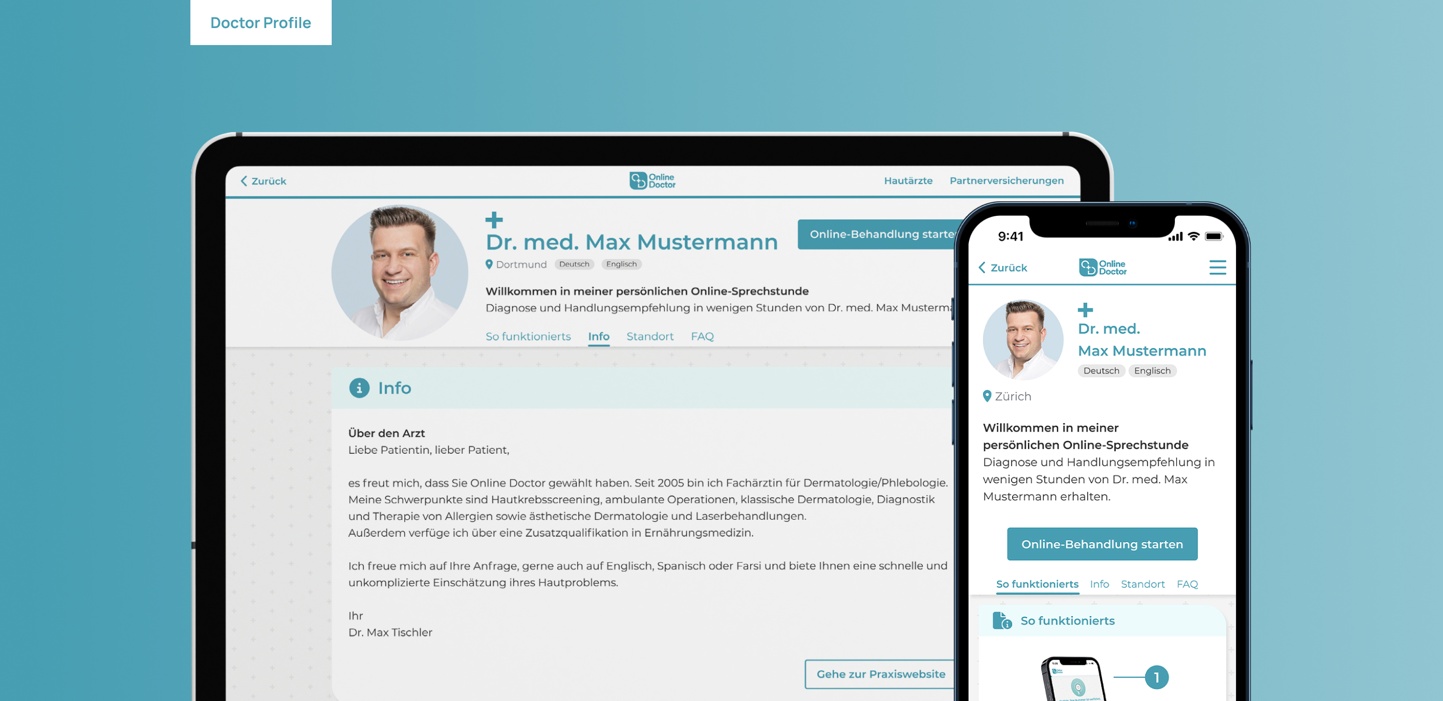 OnlineDoctor – Patient Access