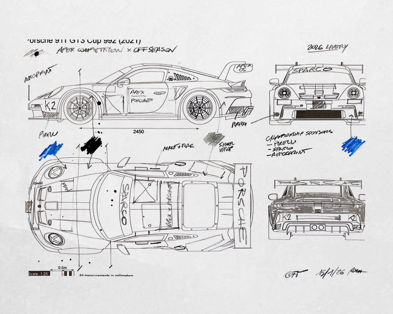 moodboard of the project