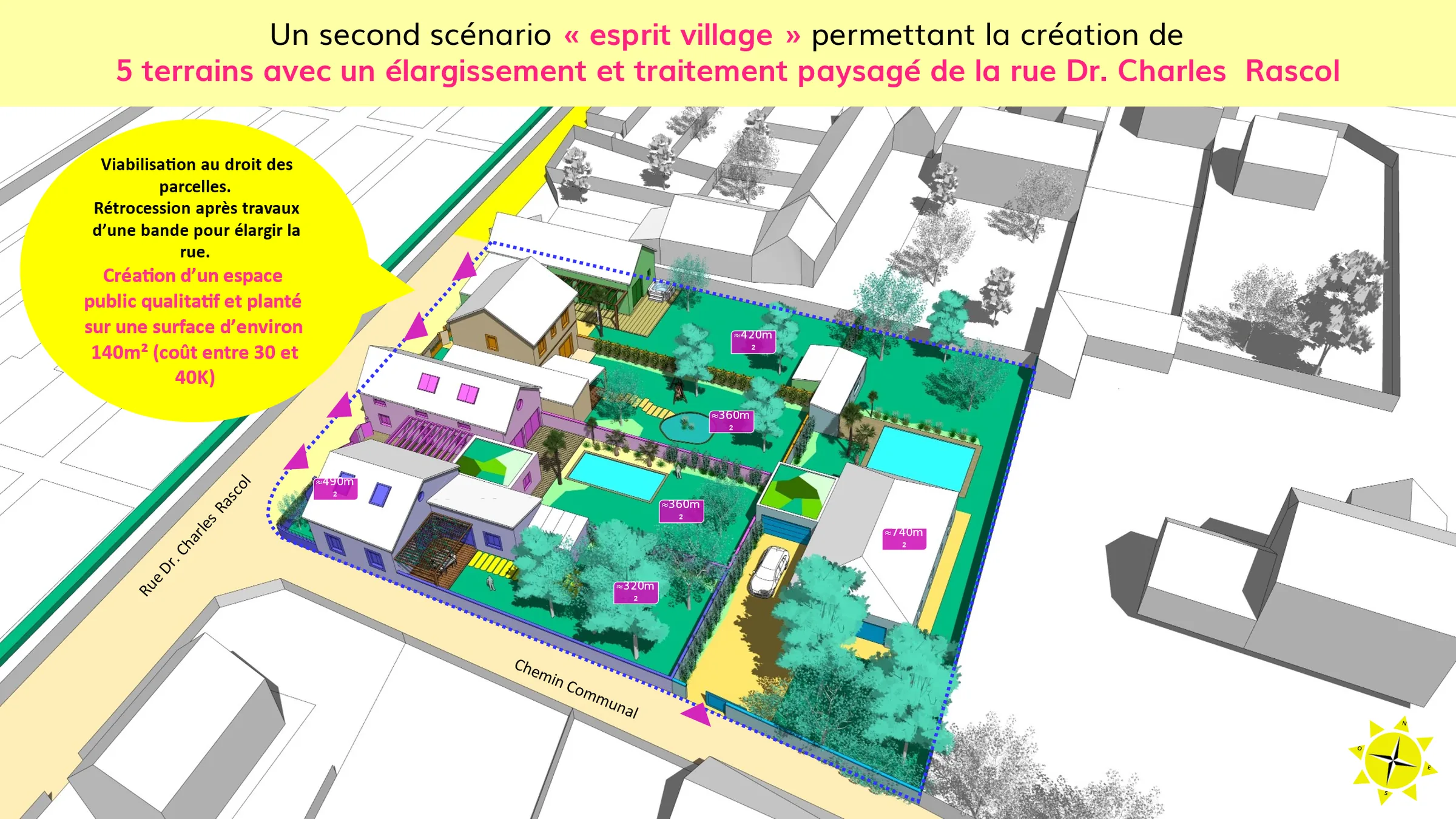 PLU de Périgueux – quartier de la Source – scénario d’élaboration d’une OAP (extrait d’une série)