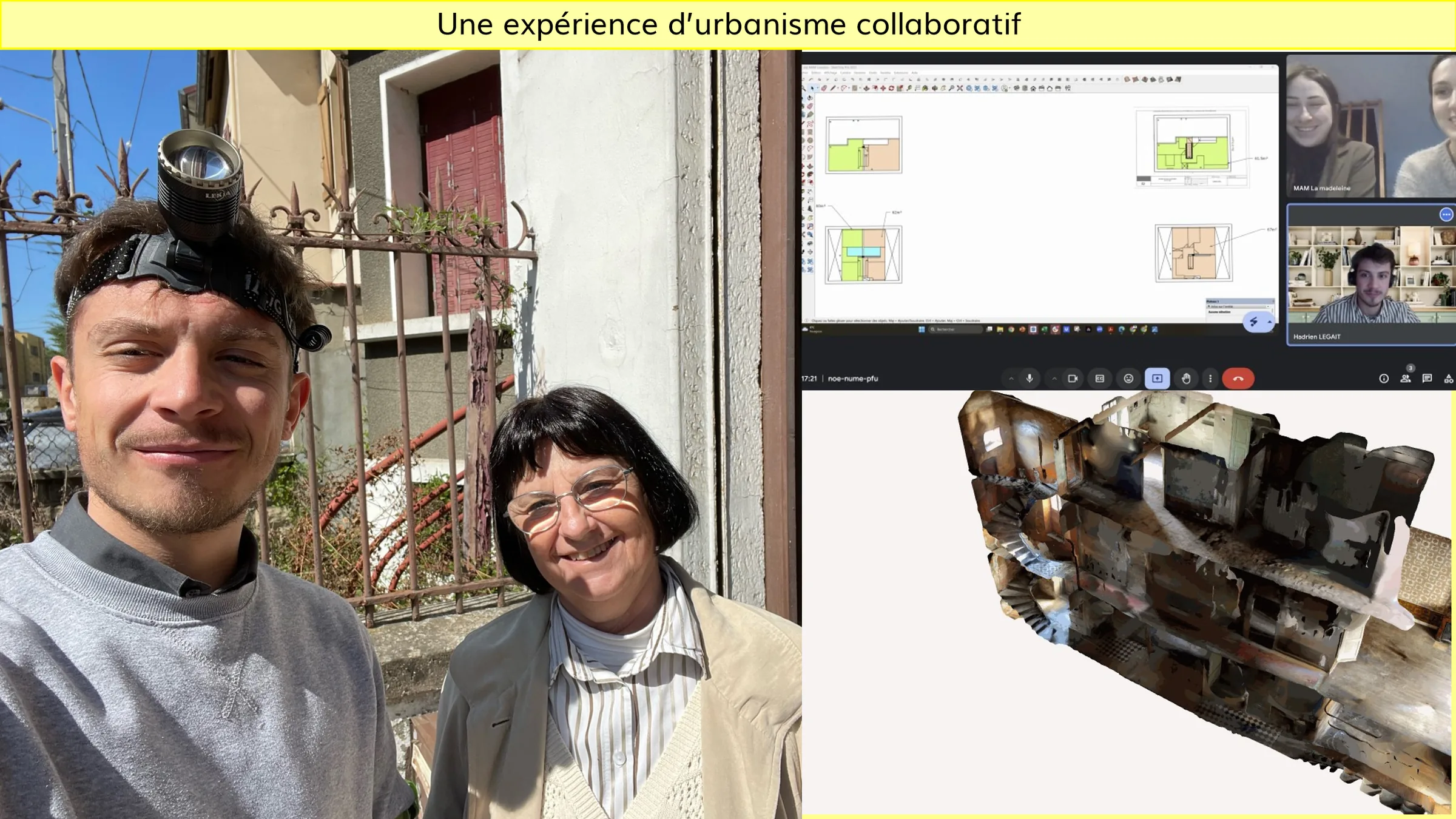 la phase de coaching associe visites sur les lieux du projet, visioconférences, contacts par courriel, sms, téléphone.