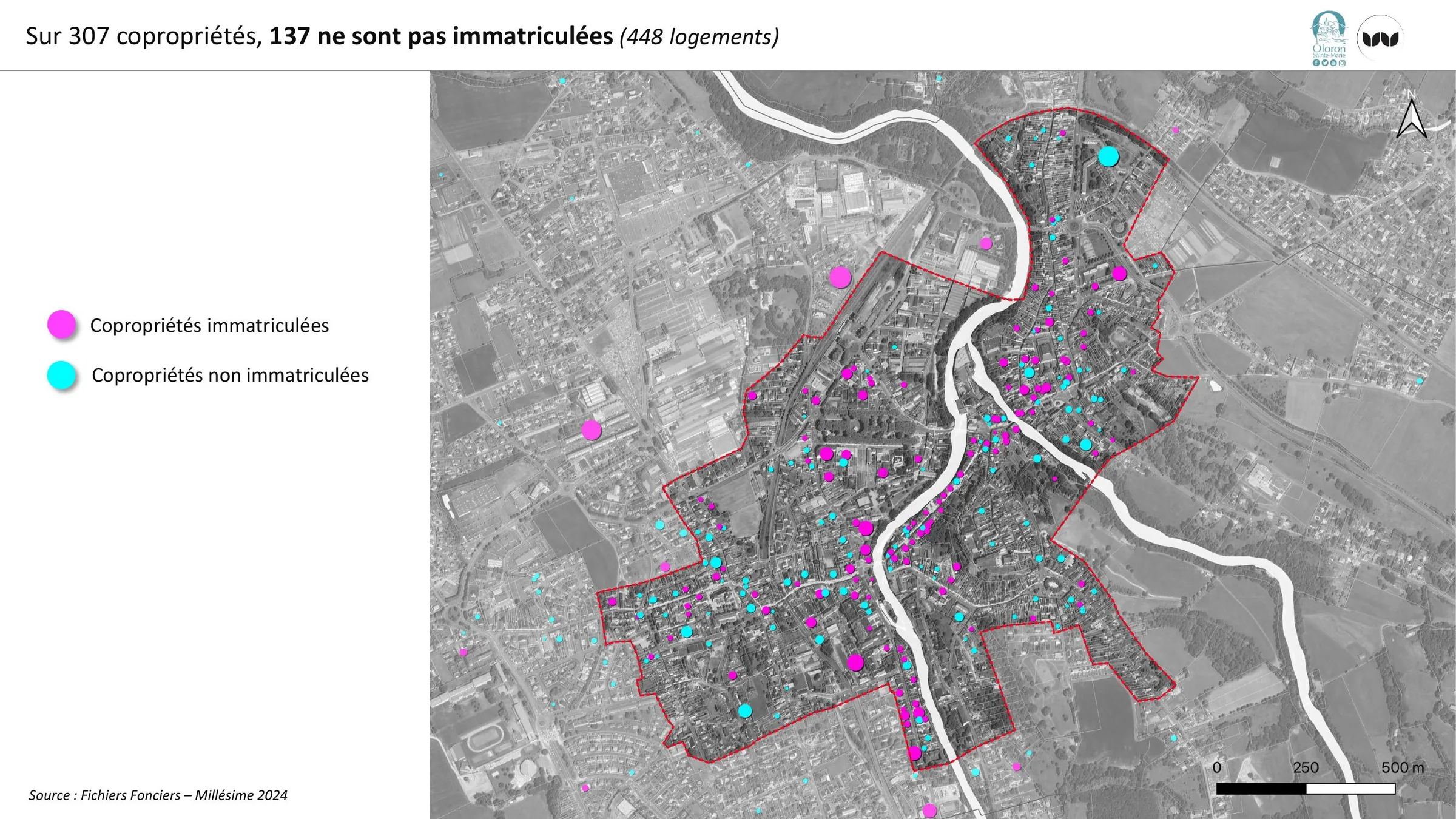 137 copropriétés non immatriculées sur les 307 recensées