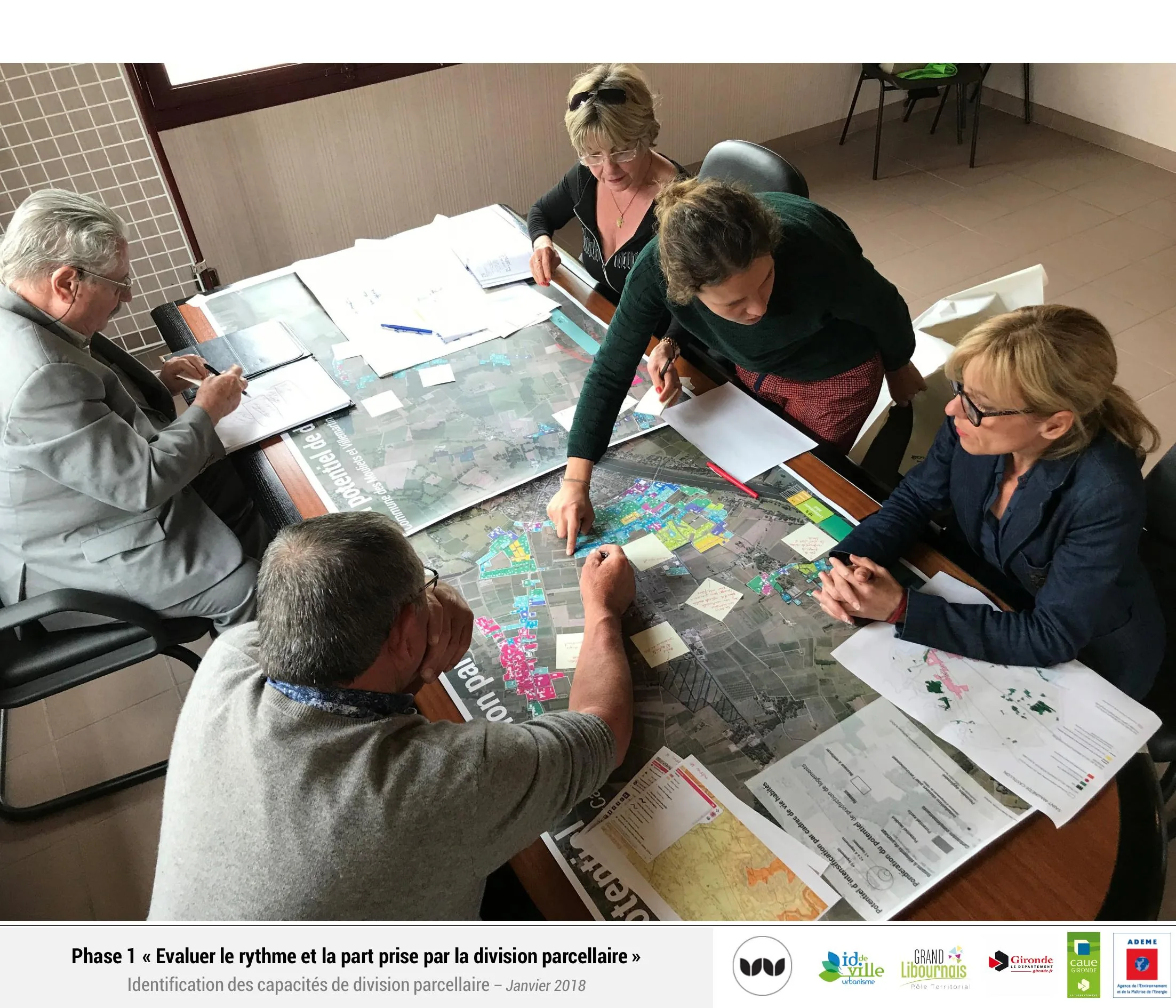 Atelier de travail avec élus et techniciens sur les cadres de vie