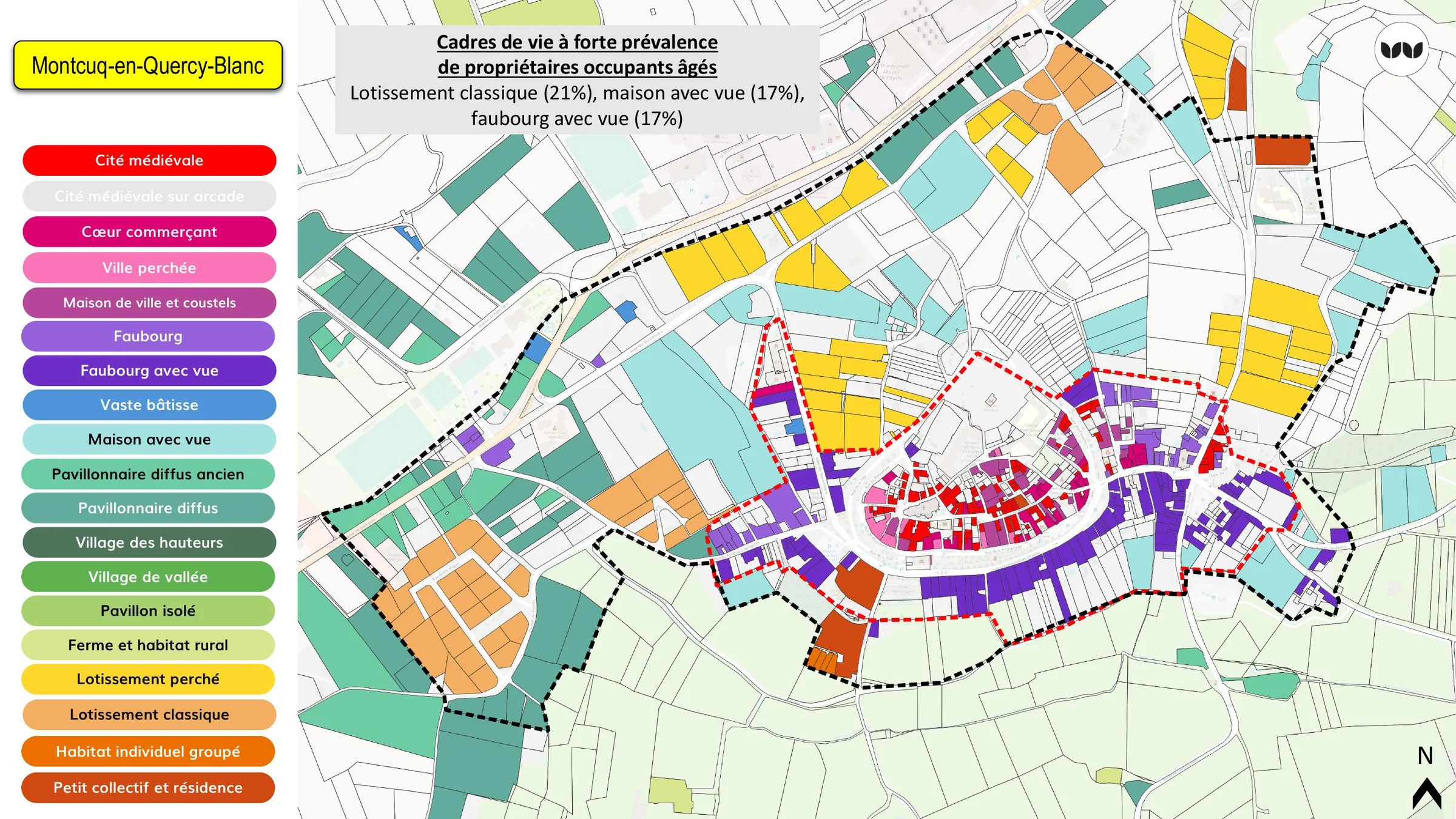 Cadres de vie à forte prévalence de propriétaires occupants âgés