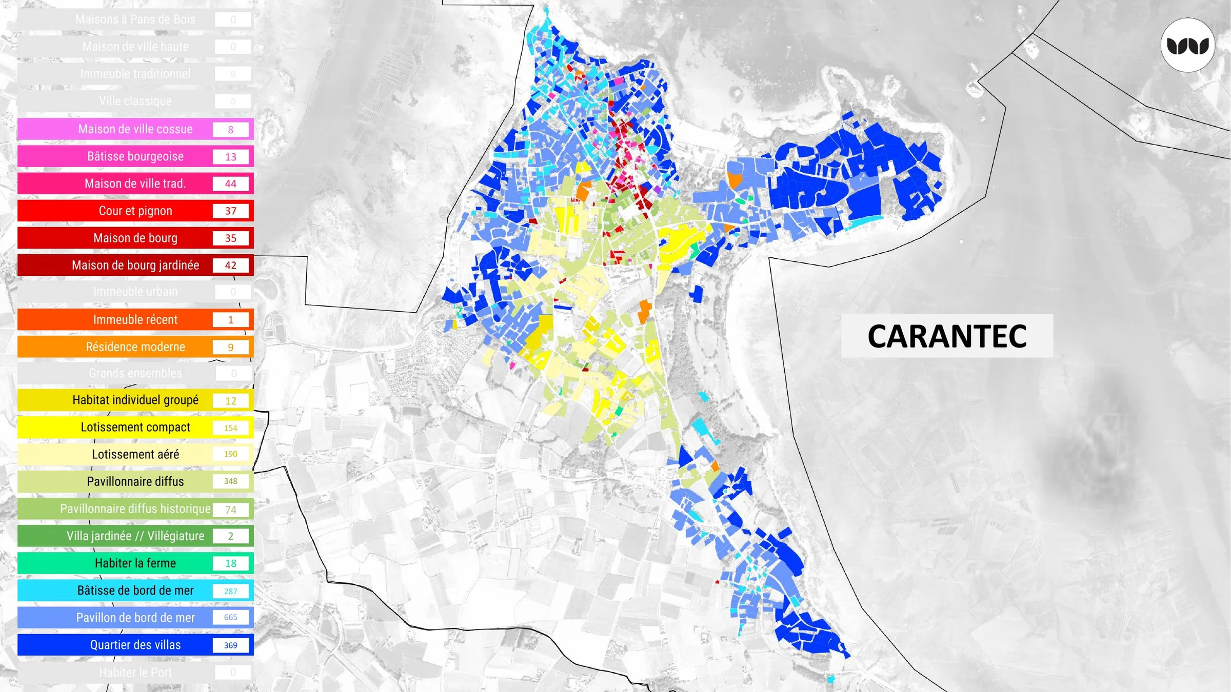 Spécificité du cadre de vie littoral à Carantec