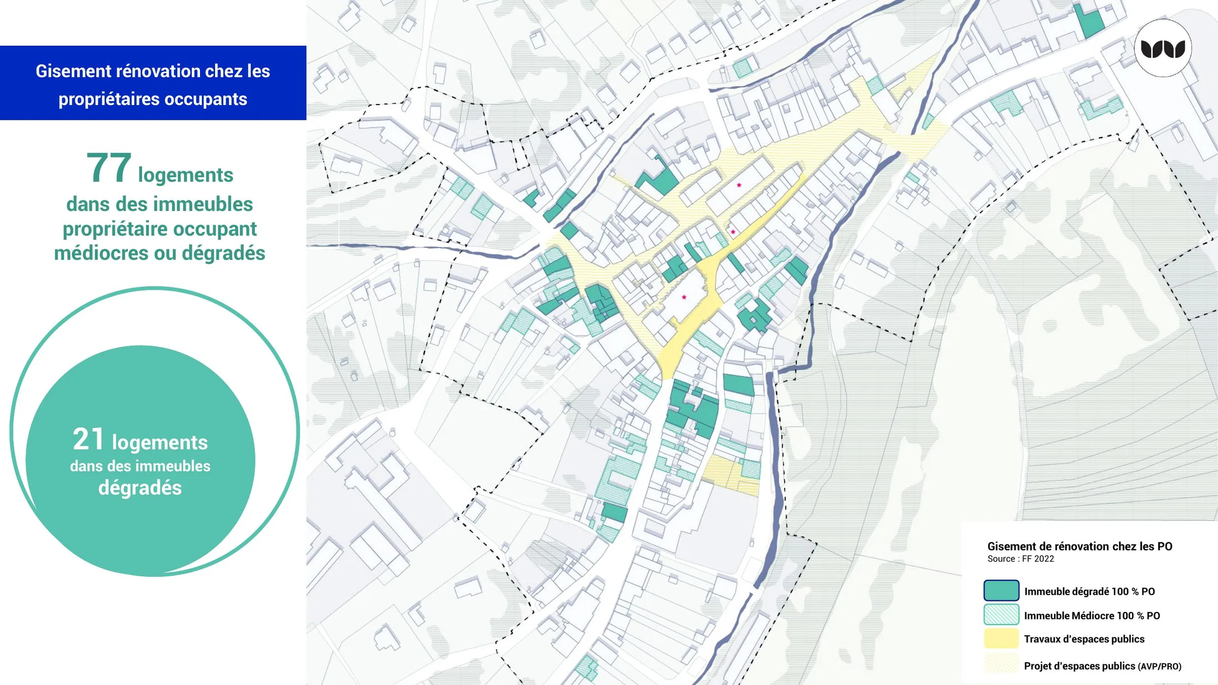 Cartographie du gisement de rénovation chez les propriétaires occupants