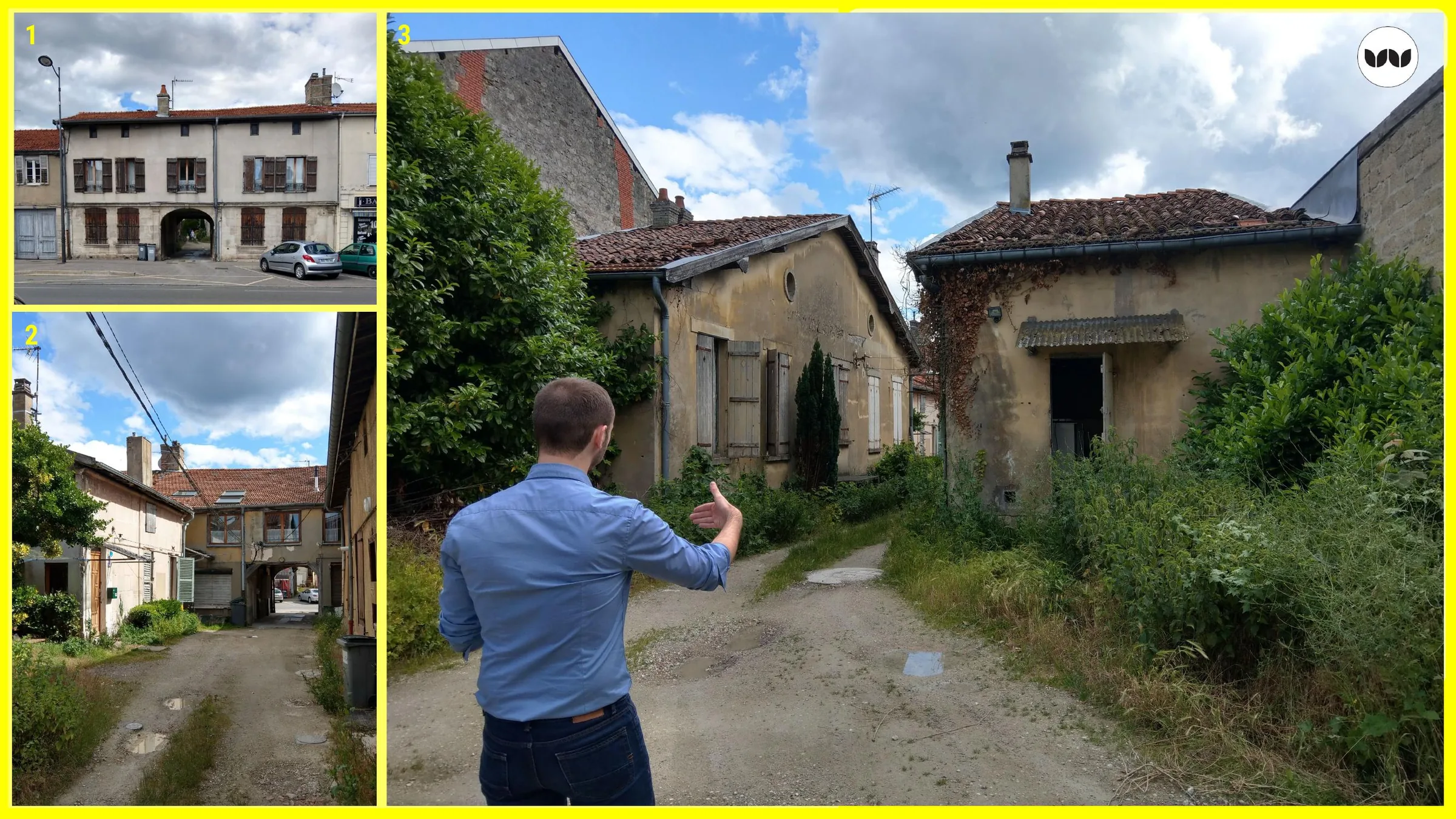 Repérage de terrains et bâtis dégradés à mobiliser pour un projet