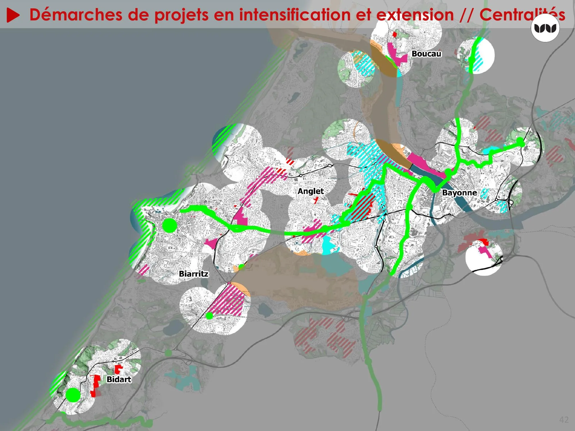 Démarches de projets en intensification et extension autour des centralités