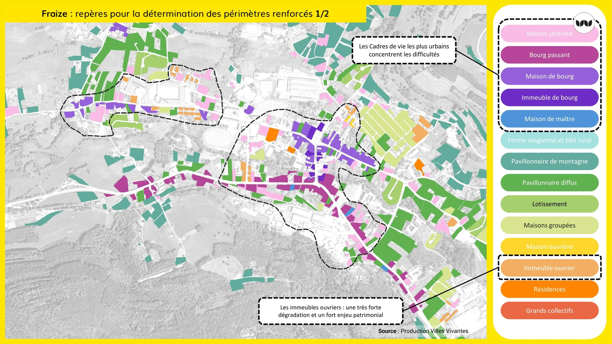 Repères pour la détermination des périmètres renforcés à Fraize